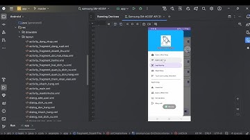 Ứng dụng quản lý tiệm cắt tóc đơn giản bằng android studio ngôn ngữ lập trình java