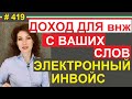 Как делать электронную фактуру FATTURA ELETTRONICA #419 #elenaarna