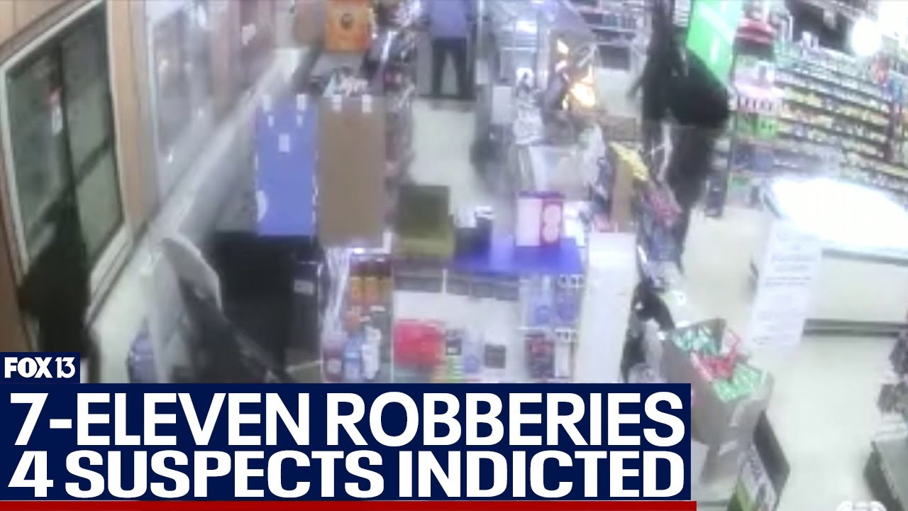4 men indicted in rash of 7-Eleven robberies - YouTube