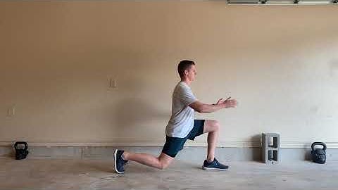 Knee Hug Into Lunge with Rotation