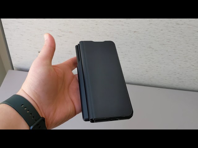 Galaxy Z Fold 3 Flip Cover with Pen: Worst Samsung case ever #shorts