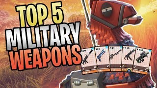 Fortnite 5 Video Fortnite 5 Clips Nonoclip Com - fortnite top 5 best military weapons opening 15 military llamas