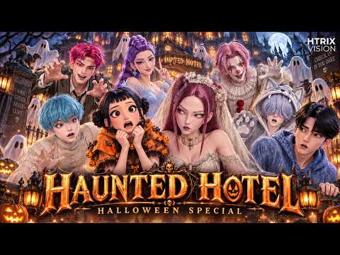 A Wild Halloween Night - HUNTRIX x Saja Boys | KPop Demon Hunters |HTRIX VISION|Animated Music Video