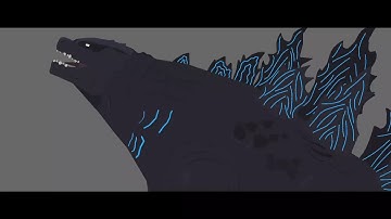 Godzilla 2021 test (Stk by Dakojira) || Stick nodes