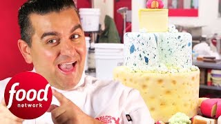 The Cheesiest Cheese Cake You'll Ever See! | Cake Boss