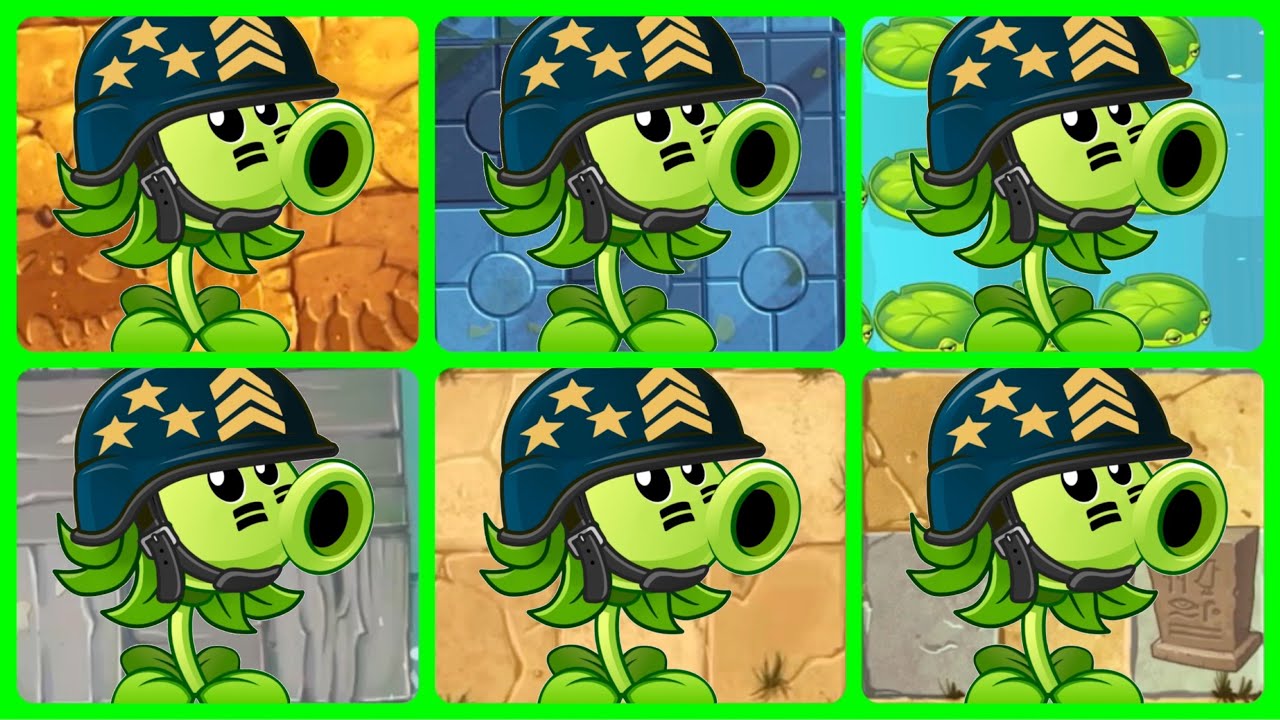 Mega Gatling Pea Journey in PvZ 2 - YouTube