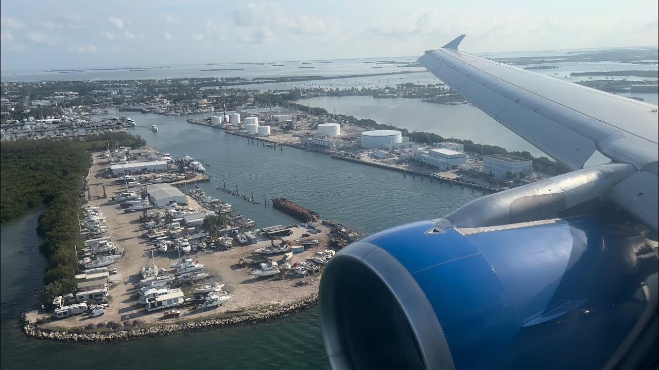 Allegiant Airbus A319 Famous Slam Landing Key West Intl. (KEYW) YouTube