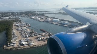 Allegiant Airbus A319 Famous Slam Landing Key West Intl. (KEYW)