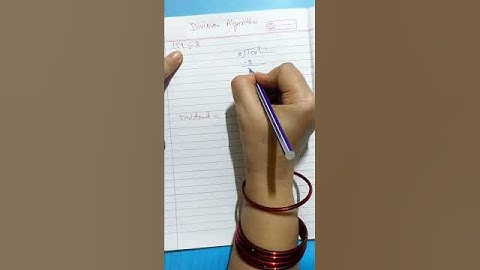 Division Algorithm.#maths ,#yt ,#cbse,#icse ,#division algorithm.