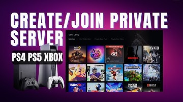 How To Join Make/Create A Private Server On Console {Ps4/Ps5 Xbox} - (Working)