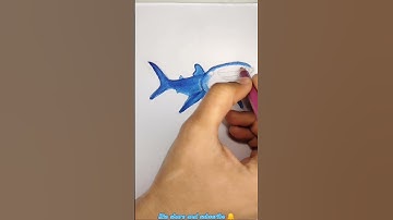 How To Draw Destiny From Finding Dory | #short #shortvideo #art #drawing #findingdory #creative