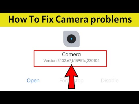 How To Fix Camera Not Open & Not Working issues in Realme 8,9 Android ...