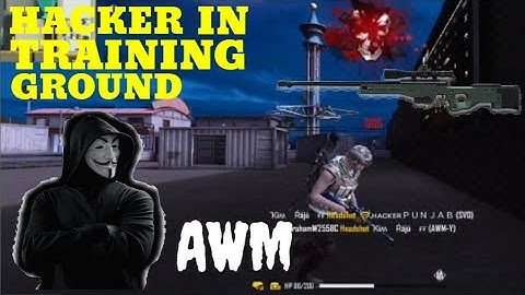 hacker in training ground FREE FIRE 🔥 noob hacker #video #freefire