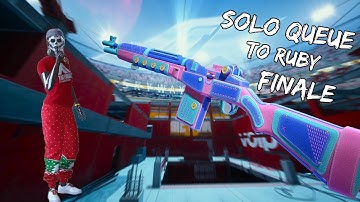 SOLO QUEUEING TO RUBY IN THE FINALS (FINALE)