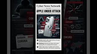 Update Your iPhone Now: Coruna & DarkSword Threat Explained #apple #iphone #exploit