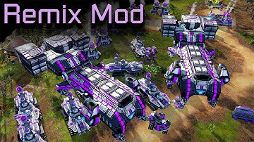 Remix Mod - Red Alert 3 | Zeus Battleship |