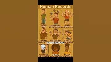 Top 4 CRAZIEST Human Records in the World! 🇺🇸😱 #Shorts