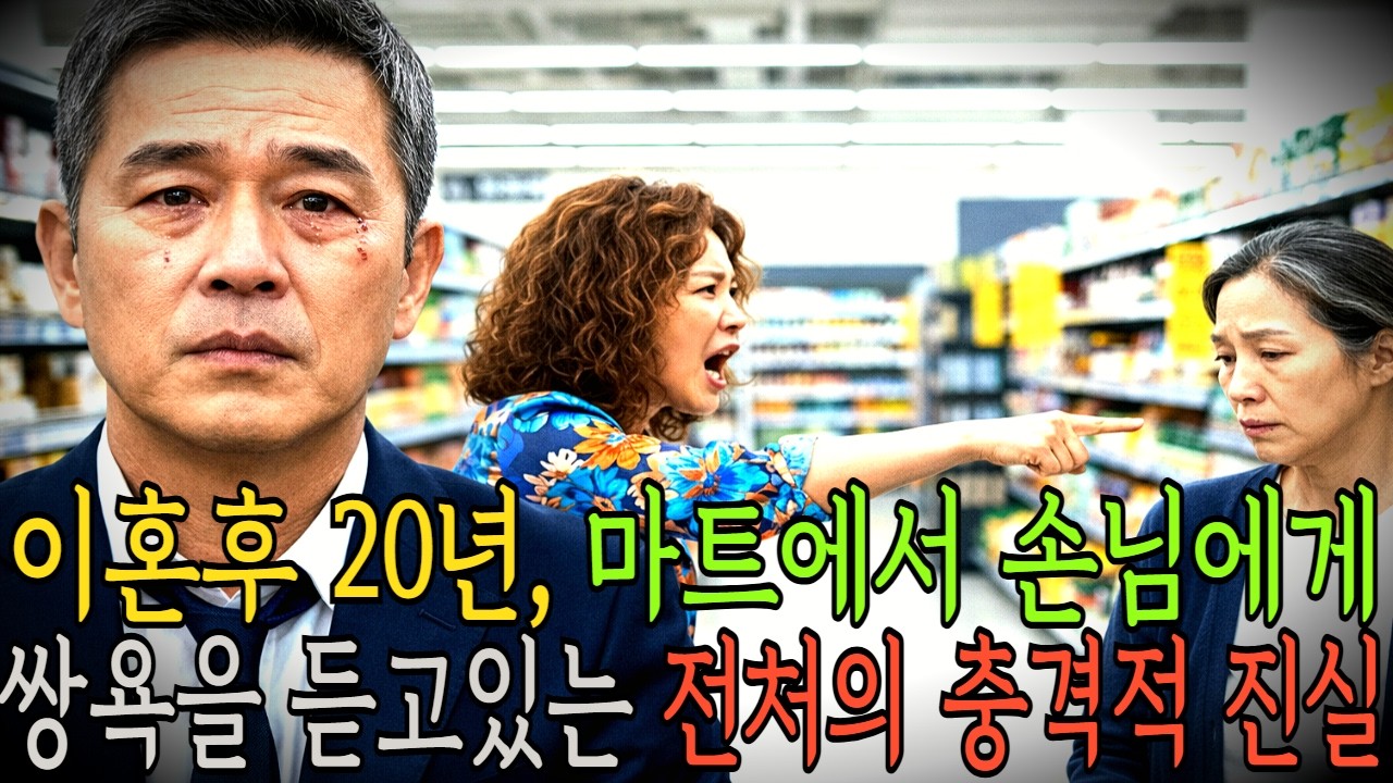 마트 계산대에서 저는 끝내 숨이 막혀버렸습니다.ㅣ노후사연ㅣ감동사연ㅣ사연라디오ㅣ오디오북