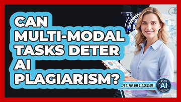 Can Multi-Modal Tasks Deter AI Plagiarism?