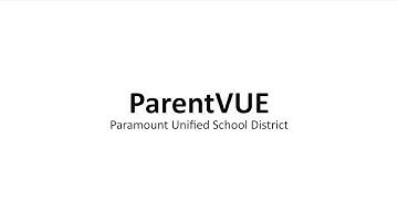 PUSD ParentVUE Tutorial