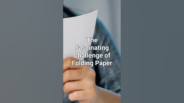 You cannot fold a A4 paper more than 8 times!