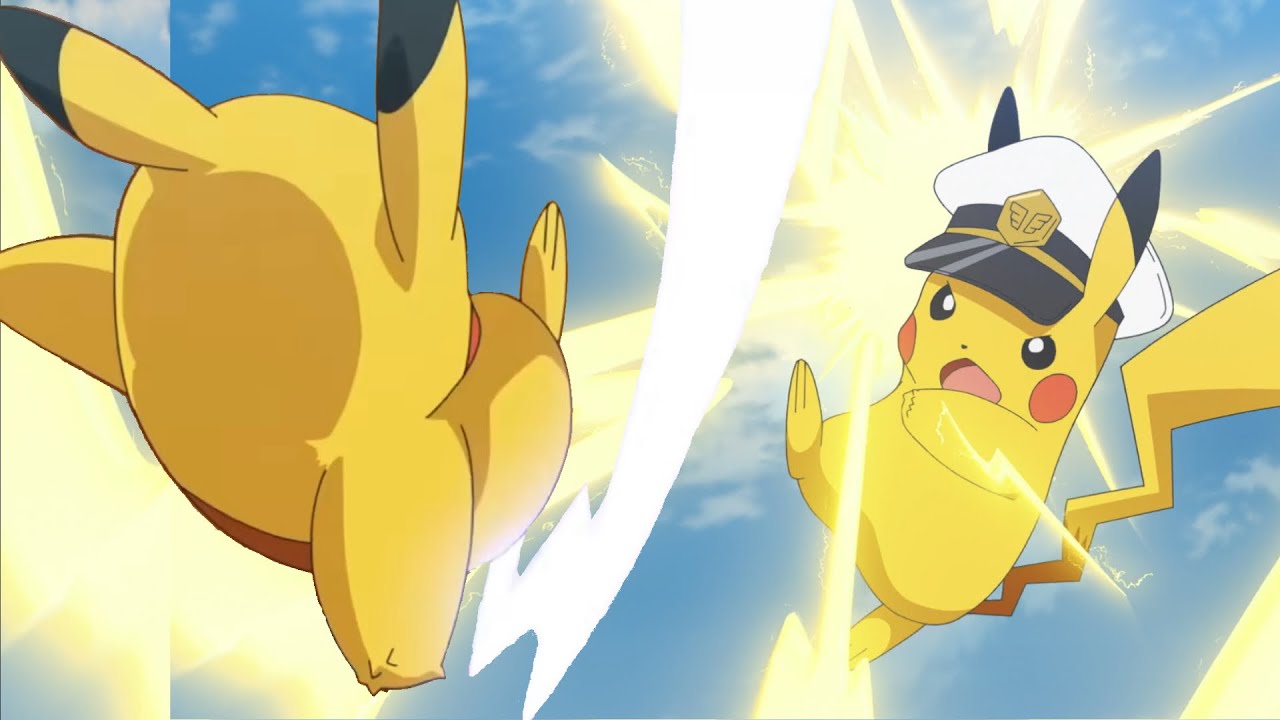 Ash’s Pikachu vs Captain Pikachu