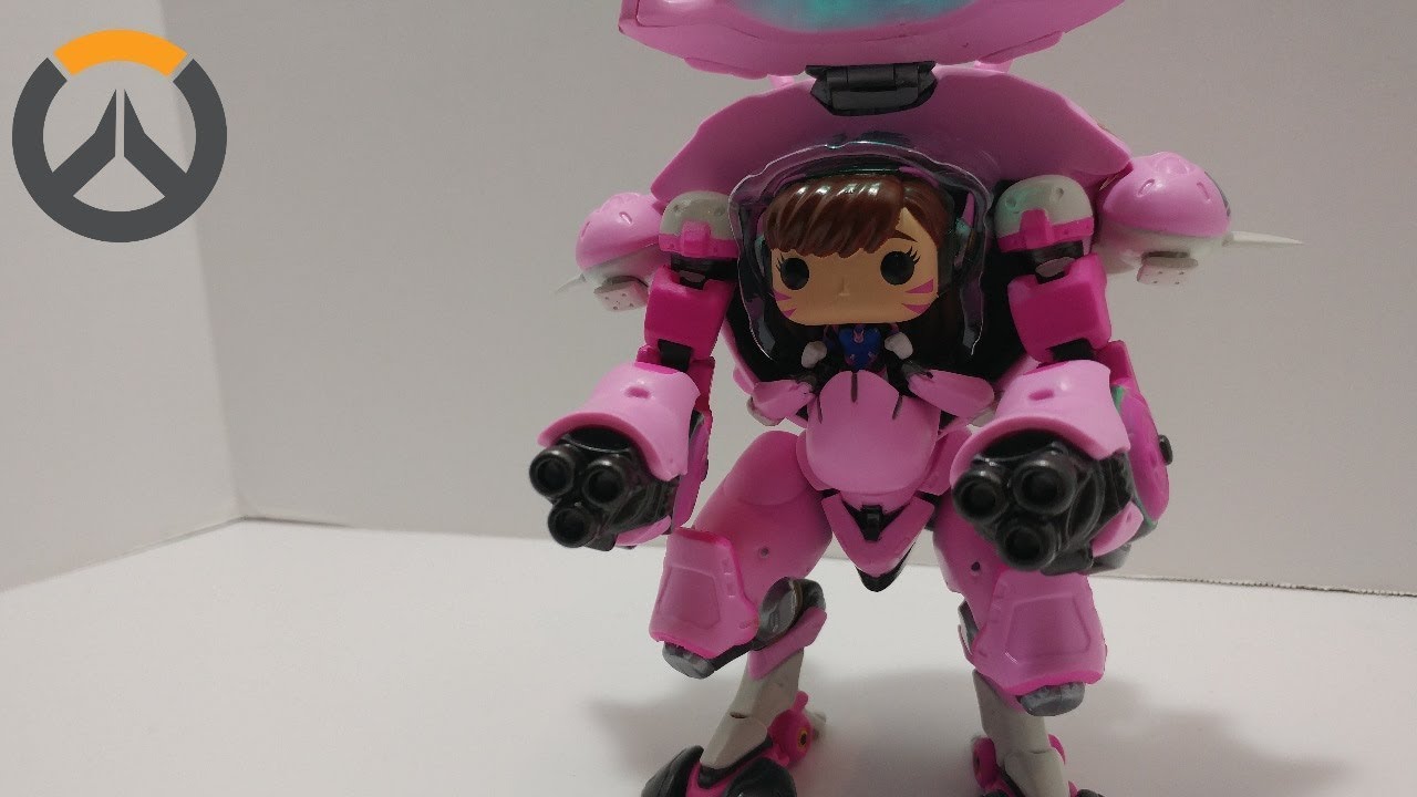 Overwatch D.VA with MEKA Pop! | Funko Pop - YouTube