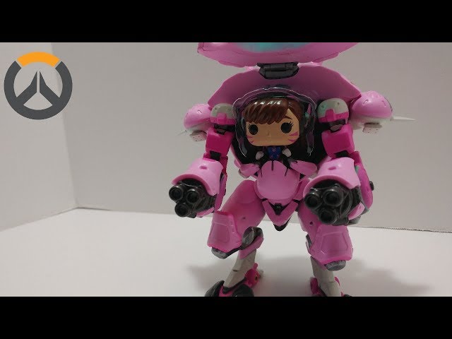 Overwatch D.VA with MEKA Pop! | Funko Pop - YouTube