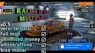 download racing in car multiplayer 2022 mod apk 0.3 terbaru screenshot 2