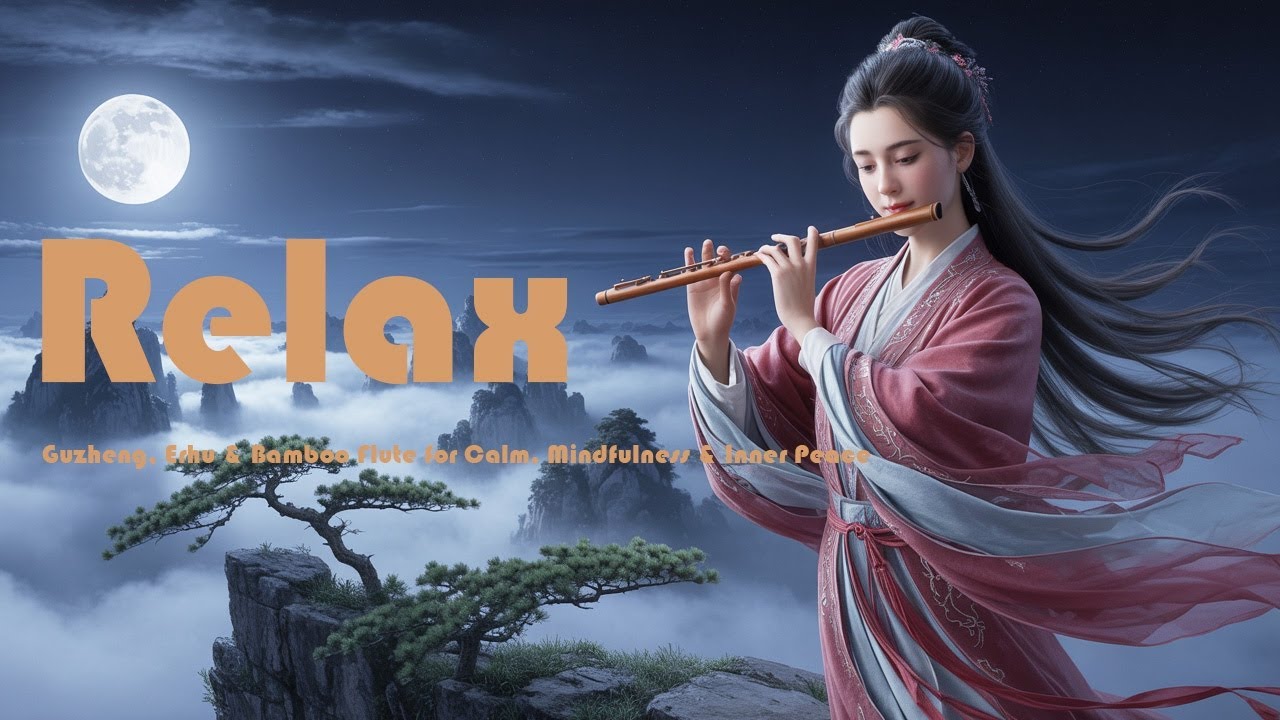 Chinese Zen Music 🍃 Guzheng, Erhu & Bamboo Flute for Calm, Mindfulness ...