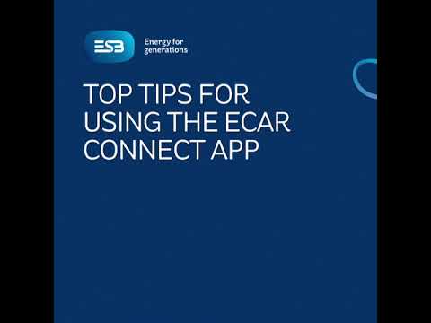Top tips for using the ecar connect app