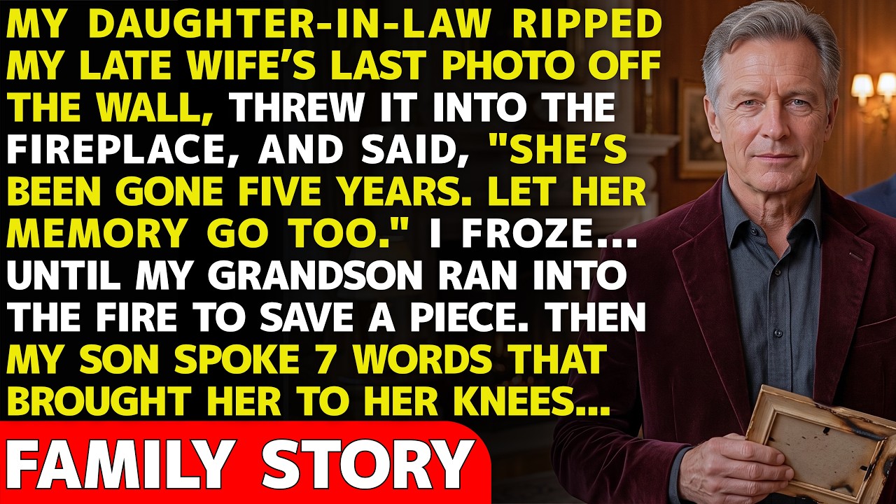 She locked me in my own storage room while my son was in handcuffs at the police station. My ten-year-old grandson was in the hospital with a burned hand because of her. And now my daughter-in-law...