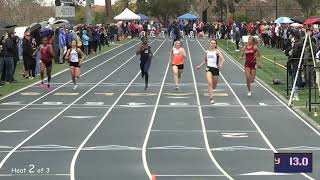 2020 TF - Eagle Invite - 100 (Girls, Varsity, 3 Heats)