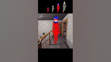 Thumbnail of Deadly ladybug and Evilnun Small to Large 🦣 | Granny Grendpa Slendrina Spider Anjeline #Shorts