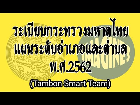 วีดีโอ: อนาคตการพัฒนาตำบล 