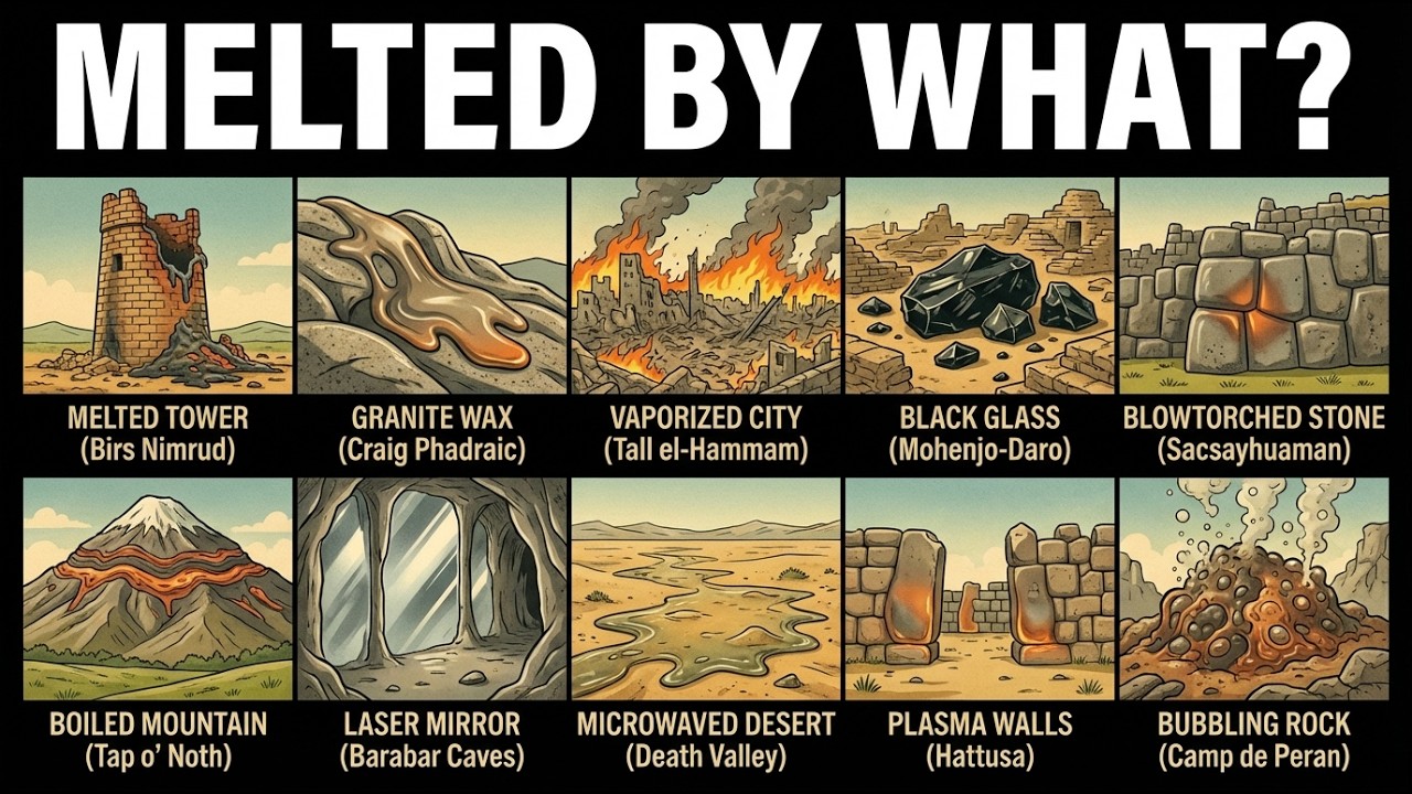 Scientists Can't Explain Why These 12 Ancient Ruins Are MELTED