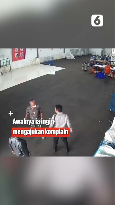 Pesanan Tak Sesuai, Prajurit TNI Aniaya Satpam Shopee #Shorts