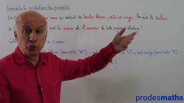 Seconde - Probabilités - Introduction : expérience aléatoire, issue, univers. Exercices