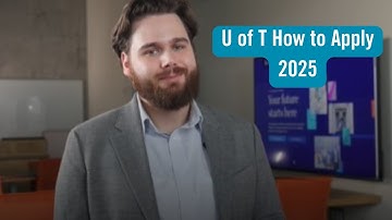 U of T How to Apply 2025