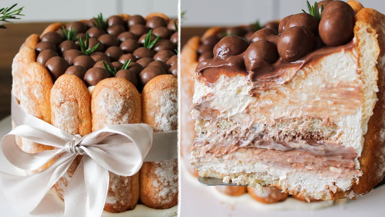 Charlotte facile et rapide au chocolat