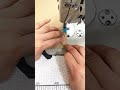 Simple method for sewing lace with a triangular edge #sewing #sewingdaily #sewinghacks