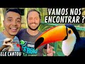Visita técnica no @betopolezel | kookaburra cantando | Tucano Toco | Aves Recriar