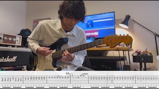 【TAB譜】ハンブレッダーズ『バタフライエフェクト』のリードギターを弾いてみた【ukicaster】 ハンブレッダーズ