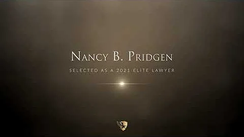 Nancy B. Pridgen Named a 2021 Elite Lawyer