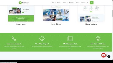 Enerzy - Wind and Solar Energy WordPress Theme green Solar Panels