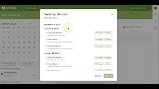 Planning Center Services Tutorial
