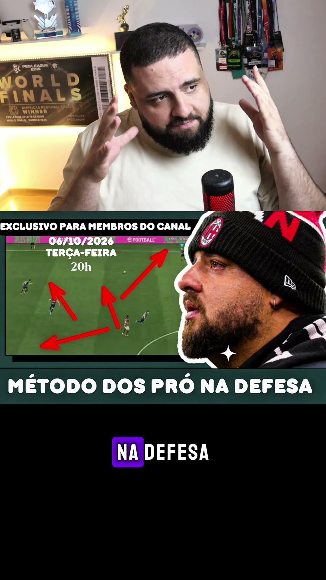 É assim que você marca o jogador que dribla muito no eFootball