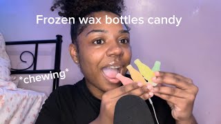 Frozen Wax Bottle Candy Asmr