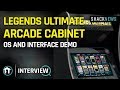 Demonstração Legends Ultimate Arcade Cabinet - Jogos passados ​​e presentes em uma máquina