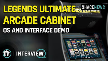 Legends Ultimate Arcade Cabinet - OS and Interface Demo